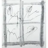 Achille Perilli, Roma 1927 / Senza titolo, 1961, mixed media on paper