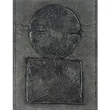 Fernandez Muro, Madrid 1920- 2014 / Senza titolo, mixed media on tin foil