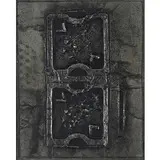 Fernandez Muro, Madrid 1920- 2014 / Senza titolo, mixed media on tin foil