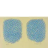 Piero Dorazio, Roma 1927- Perugia 2005 / Senza titolo, 1961, lithograph a colori on paper