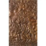 Pericle Fazzini, Grottammare (Ap) 1913- Roma 1987 / Senza titolo, Bassorilievo in bronzo