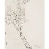 Mario Cavaglieri, Rovigo 1887- Peyloubere 1969 / Rue Duchesne