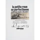 Rotella, Catanzaro 1918- Milano 2006 / Rolltrainer, screenprint a colori on paper