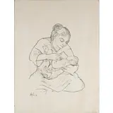 Corrado Cagli, Ancona 1910- Roma 1976 / Senza titolo, 1969, lithograph in b/n on paper