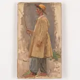 Karp Demjanovich Trokhimenko, Sushany, 1885 - Kiev, 1979 / Contadino / Firmato K Trokhimenko in basso a destra
