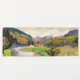 Odessa, 1925 - Kiev, 1984 / Strada di montagna by Vadim Ivanovich Odaynik, oil on cardboard, offered Oct 2021