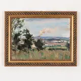 1905 - 1968 / Paesaggio by Vladimir Nikolaevich Kostesky, oil on cardboard telato, offered Oct 2021