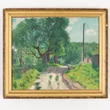 Valentin Gavrilovich Litvinenko, Kremenchug, 1908 - Kiev, 1979 / Strada di campagna