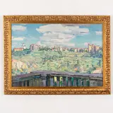Kherson, 1884 - Kiev, 1974 / Veduta di Kiev / Firmato A Shovko in basso a destra by Olexa Oleksievich Shovkunenko, oil on cardboard telato, offered Oct 2021