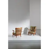 A Pair Of Armchairs Attributed To P. Buffa, Senza titolo