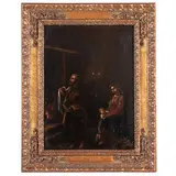 Emanuel de Witte, Sacra Famiglia, oil on panel