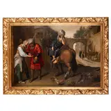 Jan Victors, Buon samaritano, oil on canvas
