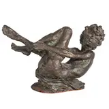 Augusto Murer, Falcade 1922 - 1985 / Figura di giovinetto / Firmato A Murer e datato 76 sulla base