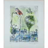 Lezna 1887 - Saint Paul de Vence 1985 / Senza titolo by Marc Chagall, lithograph a colori on paper, offered Mar 2022
