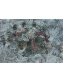 Alessandro Cannistrà, Roma 1975 / Segnali di fumo, mixed media on paper