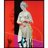 Laura Migotto, Roma 1965 / Vents tattooed, 2020, oil on canvas