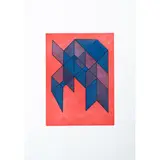 Achille Perilli, Roma 1927 - Ciconia 2021 / Idra, 2006, Acquatinta a colori su carta