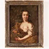 Paolo Borroni, Allegoria dell'Autunno, oil on canvas