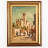 Eugenio Bonivento, Chioggia 1880 - Milano 1956 / Scorcio veneziano / Firmato E Zeno in basso a sinistra