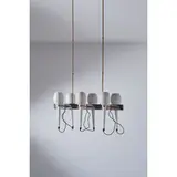 A Ceiling Lamp Attributed To Stilnovo, Senza titolo