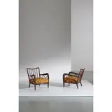 A Pair Of Armchairs Attributed To P. Buffa, Senza titolo
