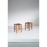 Senza titolo by A Pair Of Ottomans Attributed To C. Perriand, offered Jun 2022