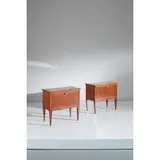 Senza titolo by A Pair Of Bedside Tables Attributed To P. Buffa, offered Jun 2022