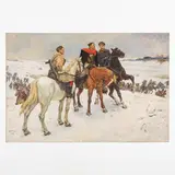 Dnepropetrovsk, 1918 - Kiev, 1999 / Partigiani ucraini / Firmato V G Puzyrkov e datato 1994 in basso a sinistra by Victor Grigorovich Puzyrkov, oil on canvas, offered Jul 2022