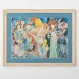 Viktor Zaretsky, Belopolye, 1925 - Kiev, 1990 / Concerto / Firma V Zaretsky, titolo e data 1986 in basso a destra, watercolour on paper