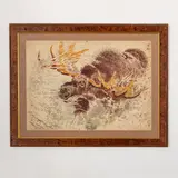 1921 - 1991 / L'alce by Ghennadiy Naumovich Ghlikman, watercolour on paper, offered Jul 2022