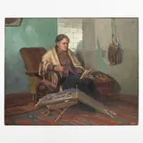 Novy Sanzhary, 1914 - 1974 / Ritratto della madre / Firmato Deryazhny e datato 1946 in basso a destra by Fedir Ivanovich Deryazhny, oil on canvas, offered Jul 2022