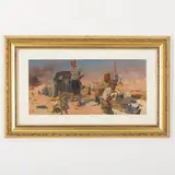Dnepropetrovsk, 1918 - Kiev, 1999 / Studio per il dipinto Sopravvissuti / Firmato V Puzyrkov in basso a sinistra by Victor Grigorovich Puzyrkov, oil on cardboard, offered Jul 2022