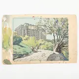 Valentin Gavrilovich Litvinenko, Kremenchug, 1908 - Kiev, 1979 / Nel parco in primavera