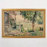 Olexa Oleksievich Shovkunenko, Kherson, 1884 - Kiev, 1974 / Vista dallo studio del pittore