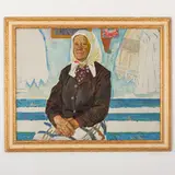 Vadim Ivanovich Odaynik, Odessa, 1925 - Kiev, 1984 / Anziana contadina
