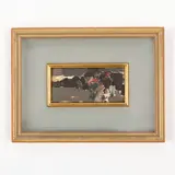 Tetyana Nylivna Yablonska, Smolensk, 1917 - Kiev, 2005 / Bozzetto del dipinto Il nemico si avvicina, 1945 / Firmato Yablonska in basso a destra