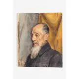 Anatoliy Alekseevich Kazantsev, Chabarovsk, 1908 - Leningrado, 1984 / Ritratto di uomo con barba