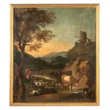 Domenico Brandi, Paesaggio con armenti
