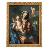 Francesco Mancini, Madonna con il Bambino, oil on canvas