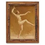 Giovanni Zangrando, Trieste, 1867 - 1941 / Nudo femminile / Firmato G Zangrando in basso a destra