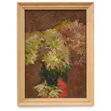 Alberto Salietti, Ravenna, 1892 - Chiavari, 1961 / Vaso di fiori / Firmato A Salietti in basso al centro