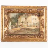 Ferruccio Scattola, Venezia, 1873 - Roma, 1950 / Valle di Cadore / Firmato F Scattola in basso a sinistra, oil on panel