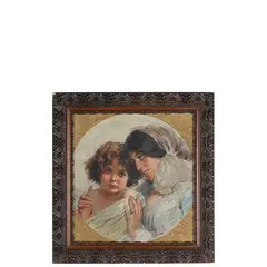 Lucca, 1863 - 1945 / Maternità / Firmato De Servi e datato 901 in basso a destra by Luigi de Servi, oil on canvas, offered Oct 2022
