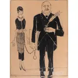 Aroldo Bonzagni, Cento (Fe) 1887 - Milano 1918 / Senza titolo