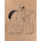 Aroldo Bonzagni, Cento (Fe) 1887 - Milano 1918 / Senza titolo