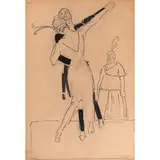 Aroldo Bonzagni, Cento (Fe) 1887 - Milano 1918 / Ballerini