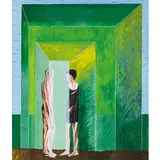 Mario Rossello, Savona 1927 - Milano 2001 / Amanti, 1969