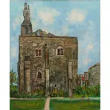 Maurice Utrillo, Parigi 1883 - 1955 / Le Chateau et la vie noire a Montbazon, 1937