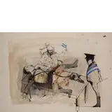Alessandro Kokocinski, Porto Recanati, 1948 - Tuscania, 2017 / Senza titolo
