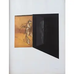 Carlo Alfano, Napoli 1932 - 1990 / Senza titolo, lithograph a colori on paper